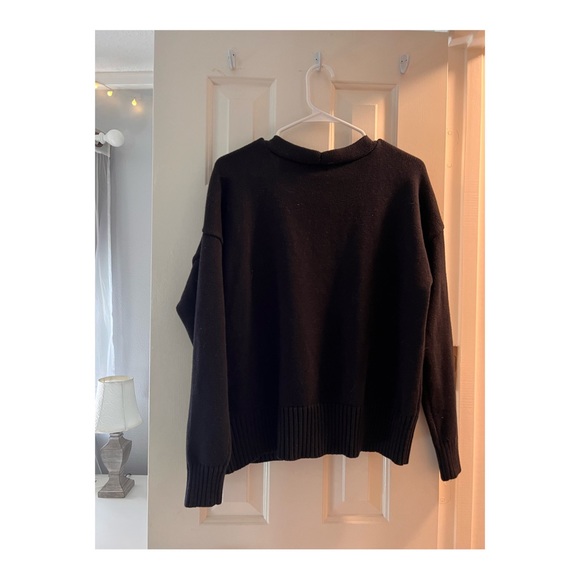 Black Buttoned Cardigan - Picture 4 of 4